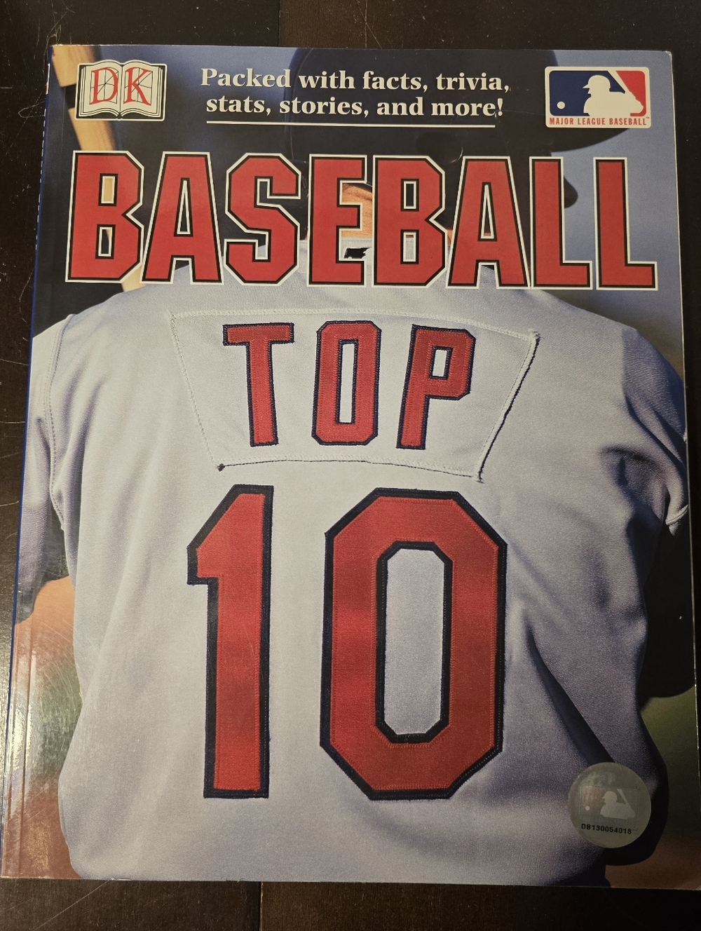 Baseball Top 10 Paperback Book DK 2002 Like New